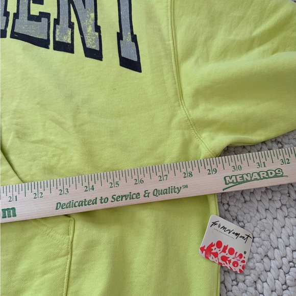 NWT Free People FP Movement Neon Hoodie - Picture 4 of 8